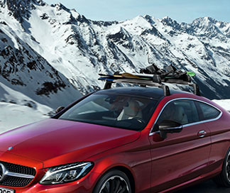 Portaesquís Mercedes-Benz.